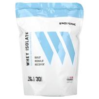 Swolverine, whey isolate, strawberry flavor, 960g (2.11lb)