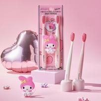 EUTHYMOL Whitening Toothbrush 2-pack Promotion (General Promotion/My Melody Promotion) 2 toothbrushes+My Melody toothbrush holder pink