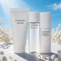 Shiseido Men's Skincare 3-Piece Set gray