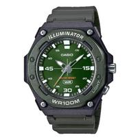Casio Men's Resin 100M Water Resistant Analog Quartz Watch MW-620H-3AV žalia