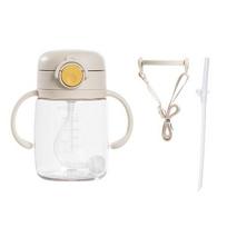 Lalabee Plus Tritan straw cup, ivory, 1 piece, 220ml beige