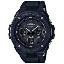 CASIO Men's G-SHOCK GST-W100G-1BJF [G-STEEL] Round Watch Black Resin Digital Analog