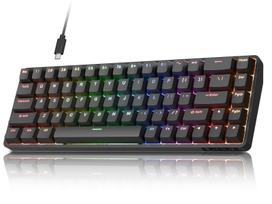 DIERYA DK68C Rapid Trigger Mechanical Gaming Magnetic Switch RGB Wired 68 Fully English Layout Keyboard, Keyboard, Backlight, Type-C, Compact, Keys, juoda