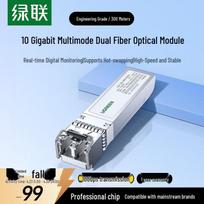 UGREEN 10G SFP+ Multi-Mode LC Optical Transceiver gray