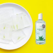 Natūralus Korėjos alavijo grynas gelis 200ml, raminantis drėkinantis odos karščiavimą, 1 vnt. white