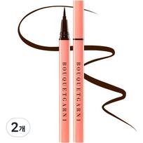 Bouquet Garni Edge Proof Pen Eyeliner 0.6g, deep brown, 2 pcs. beige