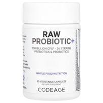 Codeage, unprocessed probiotic+, 100 billion CFU, 30 veggie capsules