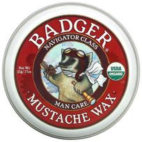 Badger Company Ekologiškas ūsų vaškas Vyrams 21g black