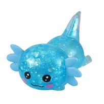 Dumpling Squishy The Blunt Mouthed Soft Decompression The Soft Tpr Gradual Increase Compression Toy Cute Squish Dumplings blue