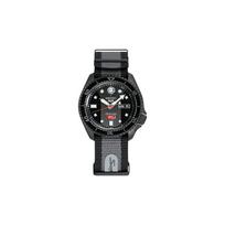 SEIKO 5 SPORTS serija Honda SUPER CUB bendradarbiavimo riboto leidimo Jausmingas stilius Mechaninis judėjimas Nailoninis dirželis Unisex modelis Juodas ciferblatas SRPJ75K1 juoda