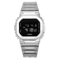 Casio G-Shock G-Steel Skaitmeninis Fine Metallic Tvirtas Silikoninis Dirželis Kvarcinis GM-5600YM-8 200M Vyriškas Laikrodis juoda