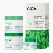 Greenderma švelnus Cica kremas 55ml x 2 + 9ml green