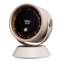 JIEBO F12 USB Air Circulating Fan black