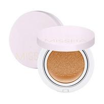 Missha Magic Cushion pagrindinis produktas x 2 - Drėkinantis/Maskuojantis ilgai išliekantis, Ne. 21, 2 vnt. white