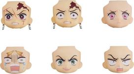 Nendoroid More Demon Kimetsu no Yaiba Keičiamas veidas Demon Kimetsu no Yaiba 01 Plastikinė Dažyta Kolekcionuojama Figūrėlė Dėžutė su 6 Žudikais Žudiku Ne-Mastelis beige