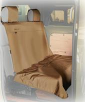 GORDON MILLER Cordura Car Rear Seat Single with Storage Durable Coyote Universal 1642444 Cover, Unit, Bag, Water-Repellent Finish, Beige, Waterproof, beige