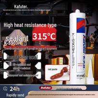 Kafuter K-5903H High-Temperature Silicone Sealant white
