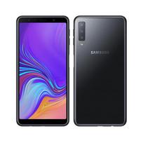 Atnaujintas Samsung Galaxy A7 (2018 m) A750F Dvi SIM kortelės Android 4GB RAM 128GB ROM Su viena SIM/Dviem SIM kortelėmis Simple Set juoda