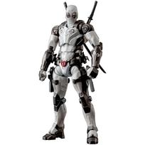 Kovinė šarvuota Deadpool figūrėlė ABS plastiko, dažyta, veiksmo figūrėlė X-FORCE vers.. Ne mastelio ir lieto metalo pilka spalva
