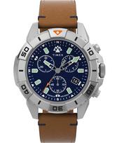 Expedition North Watch Kvarcinis 10 ATM Atsparus vandeniui Mineralinis stiklas Mėlynas ciferblatas TW2W16300 [TIMEX] Vyriškas [Autentiškas] mėlyna