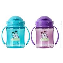 Little Bobdog Keičiantis spalvą puodelis su šiaudeliu 250ml, violetinis, mėlynas, 2 vnt. blue
