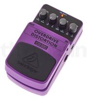 Behringer OD300 Overdrive Distortion Guitar Pedal purple