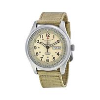 Seiko Beige Analog Casual Automatic Seiko 5 Sports Pristatymas į užsienį SNZG07K1 Vyriškas