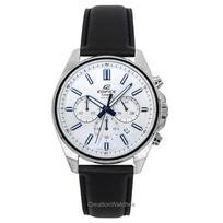 Casio Edifice Analoginis Standartinis Chronografas Baltas Ciferblatas Kvarcinis EFV-650L-7AV 100M Vyriškas Laikrodis balta
