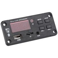 Automobilio garsiakalbio Bluetooth 5.0 modulis, spalvotas ekranas, MP3 WMA WAV FLAC APE dekodavimas, su nuotolinio valdymo pultu