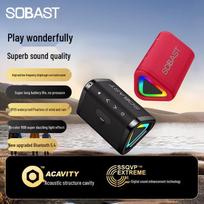 SE SOBAST Portable Retro Wireless Bluetooth Mini Speaker