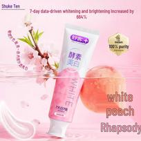 Saky Whitening Toothpaste with Fresh Breath & Cavity Protection beige