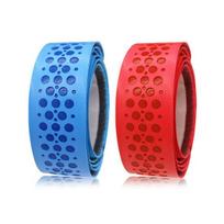 2 vnt. beisbolo lazdos rankenos juosta 1,75 mm neslystanti sportinė rankenos juosta golfui, tenisui, softbolui, ledo rituliui, raketėms, beisbolo lazdos apvyniojimo rankenos juosta raudona/mėlyna