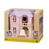 Sylvanian Family Spooky Elevator Ghost House Figure 5542, 1 piece, Korean popular toys beige