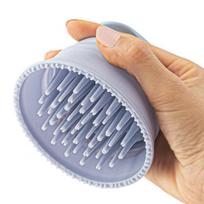 Twinkle Pet Pet Silicone Pet Brush 95 x 95 x 80 mm, Korean pet shampoo gray