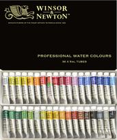 Winsor Newton Winsor Newton Akvareliniai dažai Profesionalus akvarelės 36 spalvų rinkinys 5 ml 18809836 & &