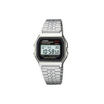 CASIO Vyriškas YOUTH Laikrodis A159W-N1DF Silver Strap white