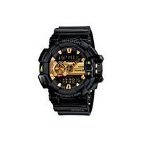 CASIO Moteriškas G-SQUAD serijos auksinis laikrodis GBA-400-1A9DR GBA-400-1A9DR Black Dial black