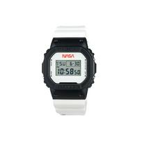 Casio X Nasa G-Shock 40-ojo jubiliejaus specialusis leidimas Kvadratinis kvarcinis laikrodis Vyriški laikrodžiai Juodas DW-5600NASA21 Black Watch Case gray