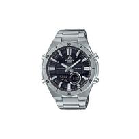 Casio CASIOEDIFICE series 100 meters waterproof quartz movement stainless steel strap Japanese and Korean watch men's watch black dial ERA-110D-1A juoda