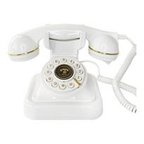 Retro laidinio telefono svečių knyga Lengva naudoti Vestuvių telefono svečių knyga balta