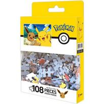 „Pokémon Pansie Puzzle 108“ Gražus Pikachu ir Ieva, Yelimdang, Korėja, geriausias galvosūkis mažiems vaikams gray