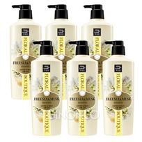 Mise-en-scène Floral Boutique Perfume Shampoo Freesia & Musk, 6 pieces, 650ml beige