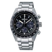 [SEIKO laikrodis] Prospex SPEEDTIMER saulės chronografas vyriškas laikrodis SBDL091 sidabrinis