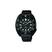SEIKO prospex serija 200 metrų atsparumas vandeniui Automatinis Plieninė apyrankė vyriškas laikrodis juodas ciferblatas SLA061J1 juoda