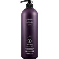 Abka Perfume Large Capacity Body Wash Baby Powder Scent, 1L, 1 Piece gray