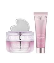 Collagen Peptide V-Fit Guasha Cream Planning Set (Main Product 50ml + Guasha + Refill 50ml) white