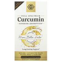 Solgar, Full Spectrum Curcumin, ReCap (Liquid Extract Capsules), 60 Tablets