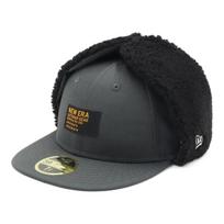 [New Era] Lauko pilotų kepurė LP 59FIFTY / Šuns ausys 14509779 NER35O0511 Pilka CORDURA re/cor ONSPOTZ Išskirtinė vyriška moteriška kepurė pilka spalva