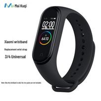 Maikuqi Replacement Strap for Xiaomi Mi Band 3/4 black