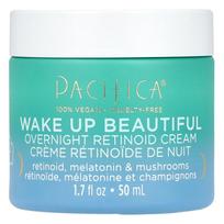 Pacifica, Wake Up Beautiful, Overnight Retinoid Cream, 1.7 fl oz (50 ml) blue